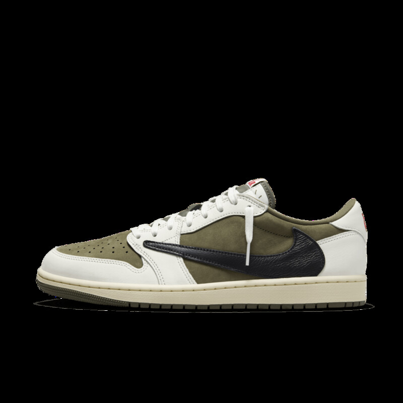 Travis Scott x Air Jordan 1 Low OG 'Medium Olive' | DM7866-200
