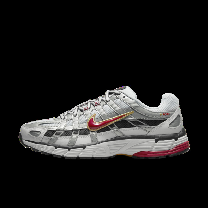Nike P-6000 WMNS 'White Gold Red' | BV1021-101